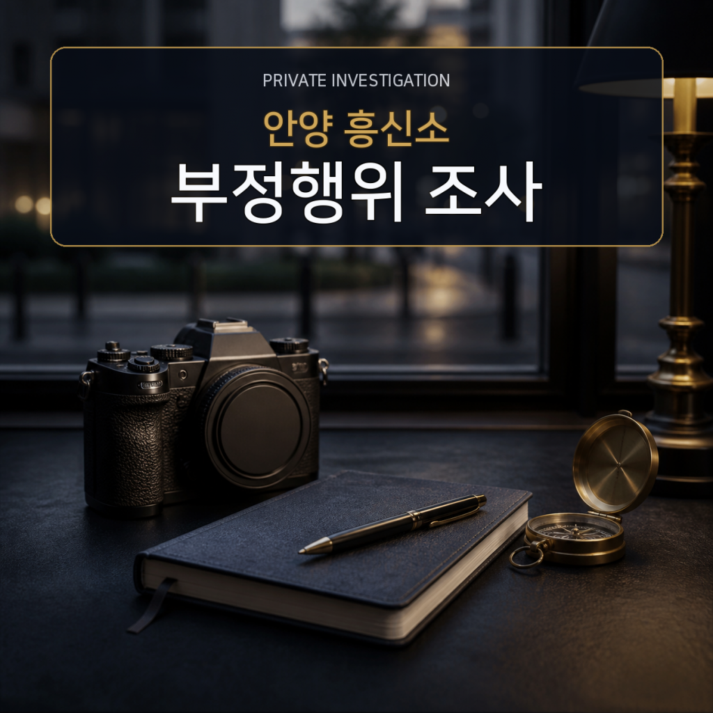 안양 부정행위 사실조사 전문 흥신소